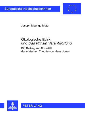 cover image of Oekologische Ethik und «Das Prinzip Verantwortung»
